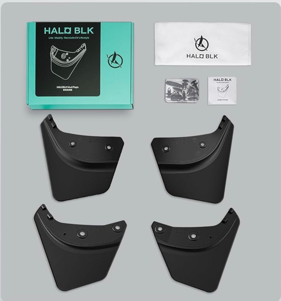 Haloblk Model Y 2025/2026 Mud Flaps