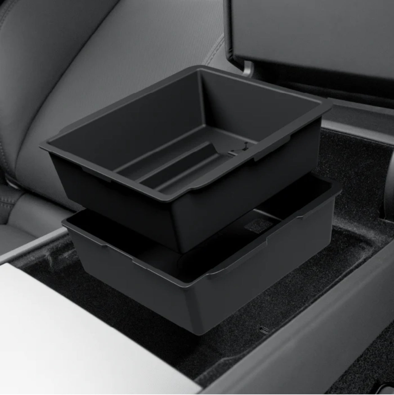 Haloblk Center Console Organizer-Armrest Storage Box for Model 3 Highland