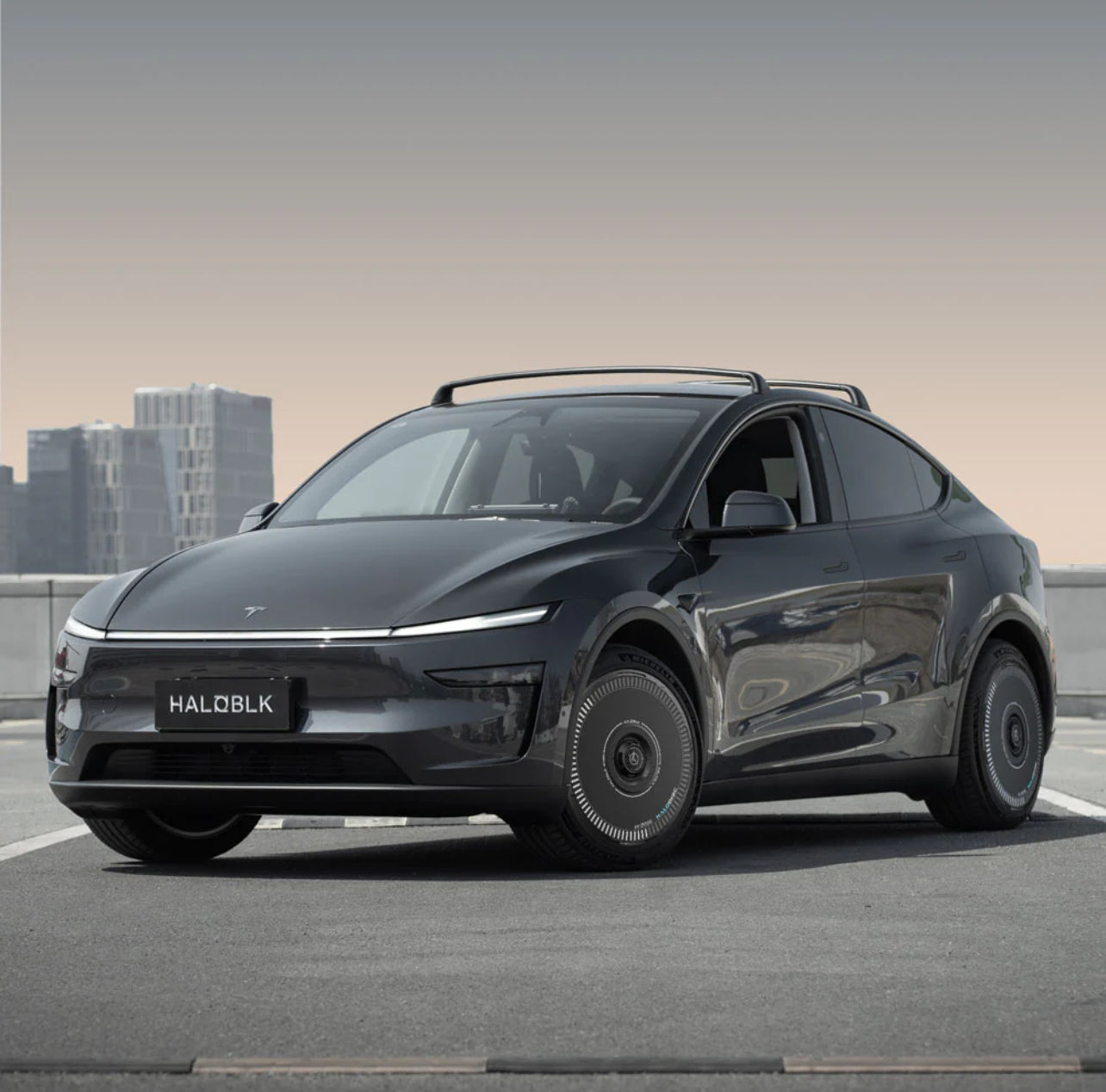 HALODISC 2 Wheel Covers for Tesla Model Y Juniper 19" Crossflow Wheels丨Charging