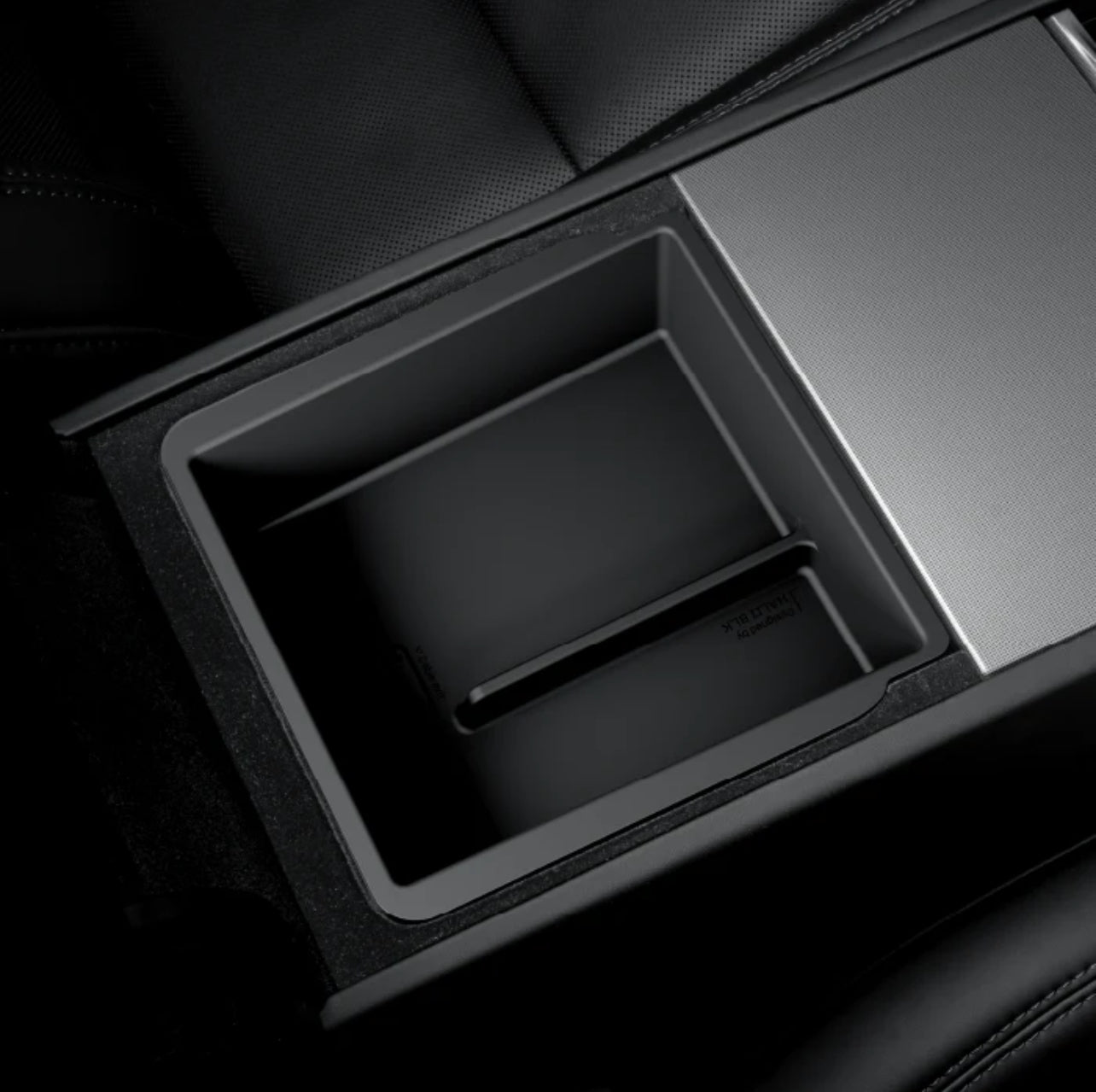Haloblk Center Console Organizer-Armrest Storage Box for Model 3 Highland