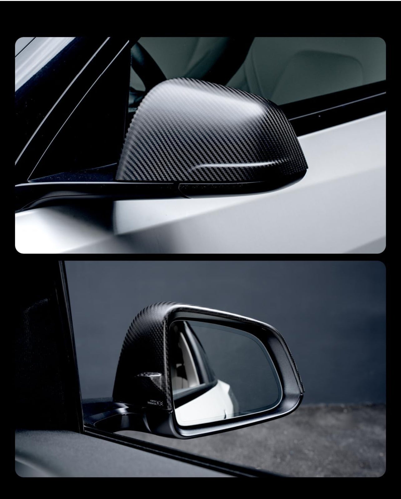 HALOBLK mirror cover