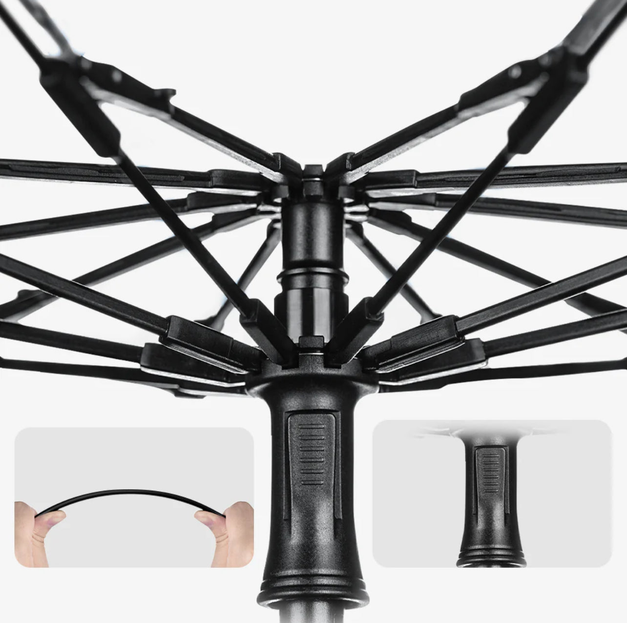 Haloblk Windshield Sun Shade Umbrella-Voyager 2