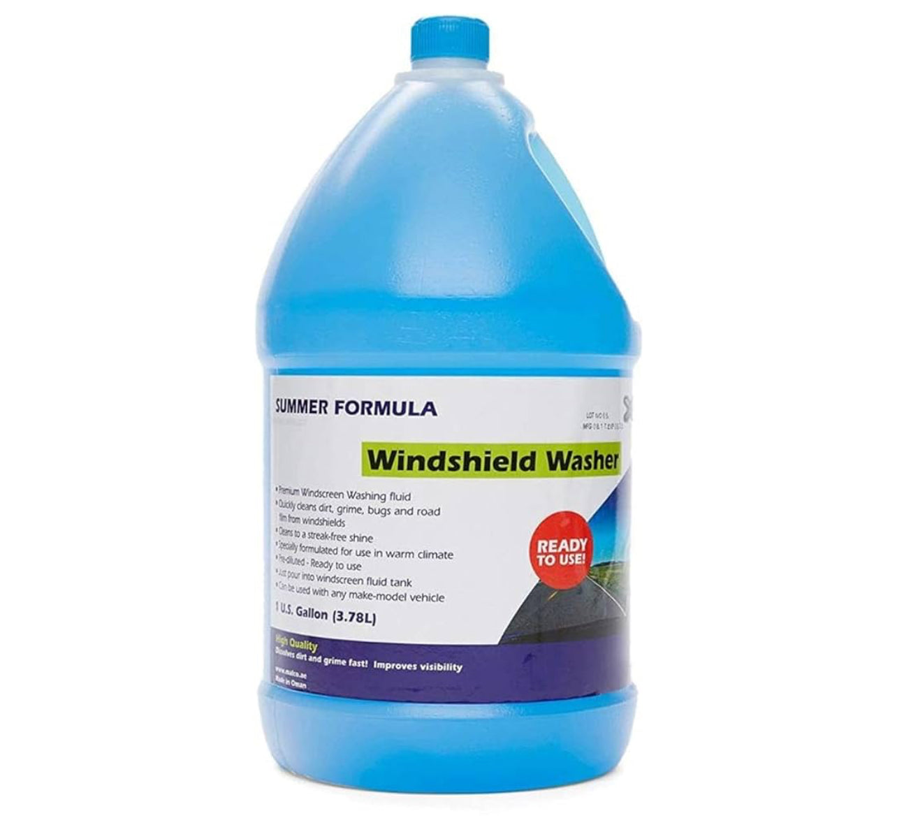 Water Glass front of the car is ready to use 3.78 liters