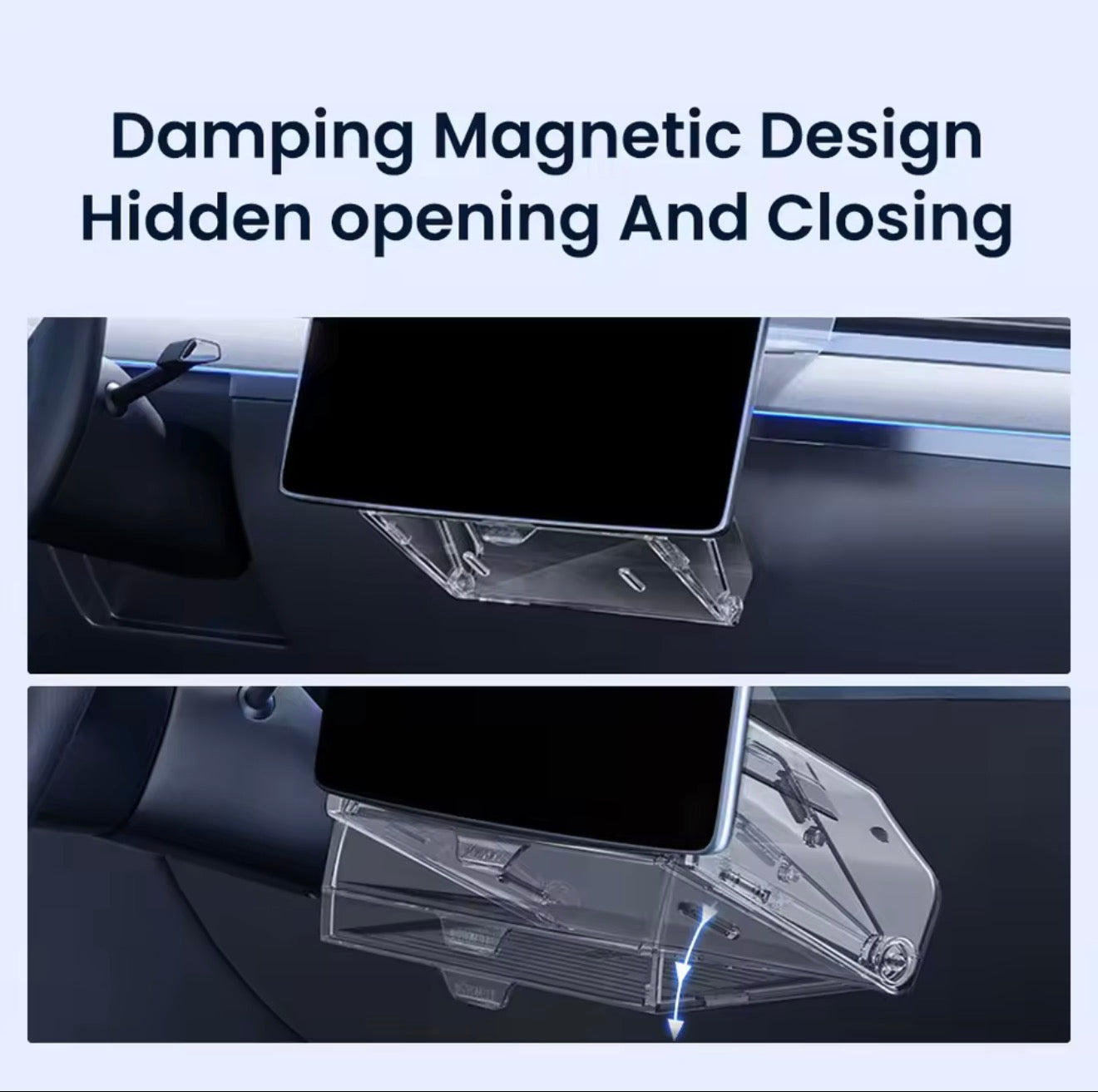 Screen-mounted storage box
New