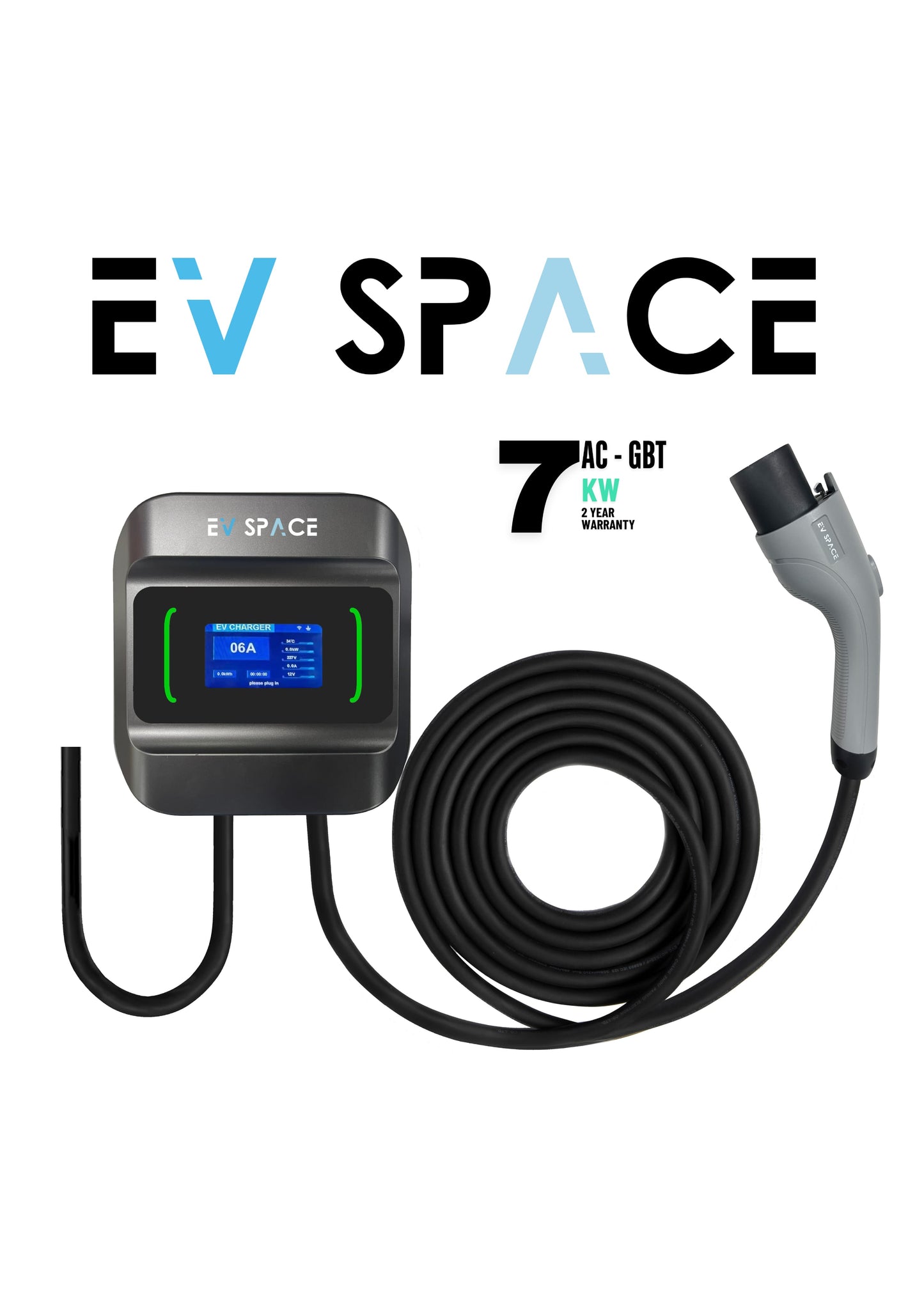 evspace Wall connector charger GB/T 7KW