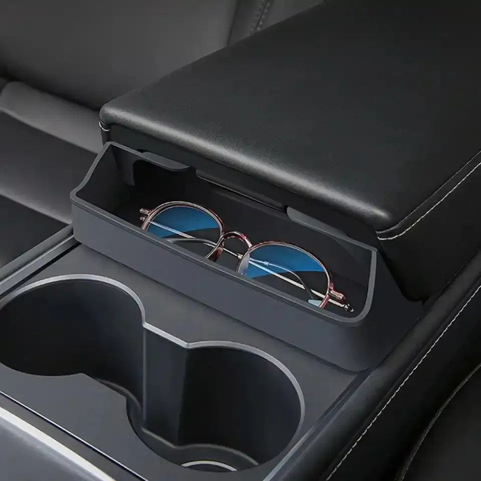 armrest storage box