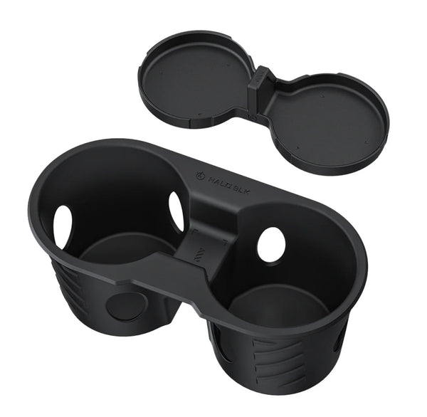 Haloblk Center Console Cup Holder For Tesla 2024 Model 3