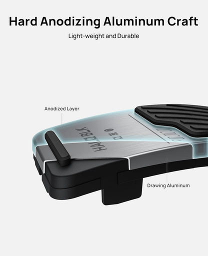 Haloblock anti-slip foot pedals designed for all Tesla Model 3 vehicles (including Model 3 Highland 2024) Model Y and Model S (2022-2023) Model X (2022-2023)