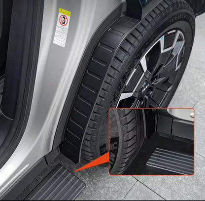 Leopard 8 rear wheel
lining mudguard