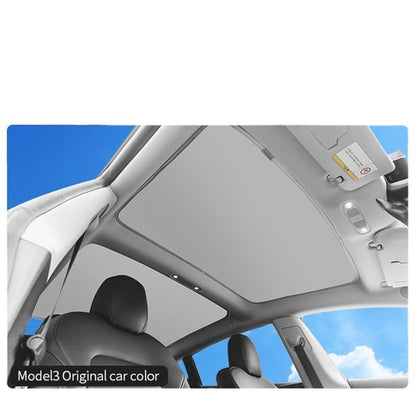 Tesla Model 3 sunshade