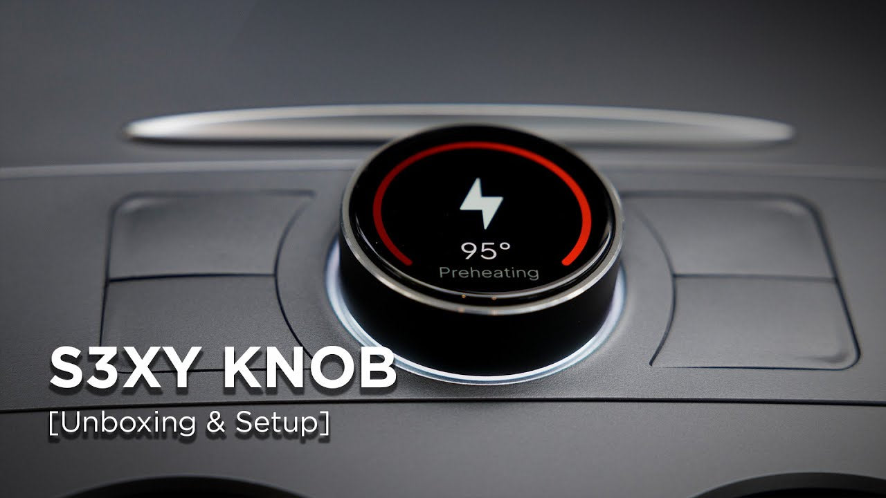 S3XY Knob
A high-end rotary controller with over 36 smart shortcuts