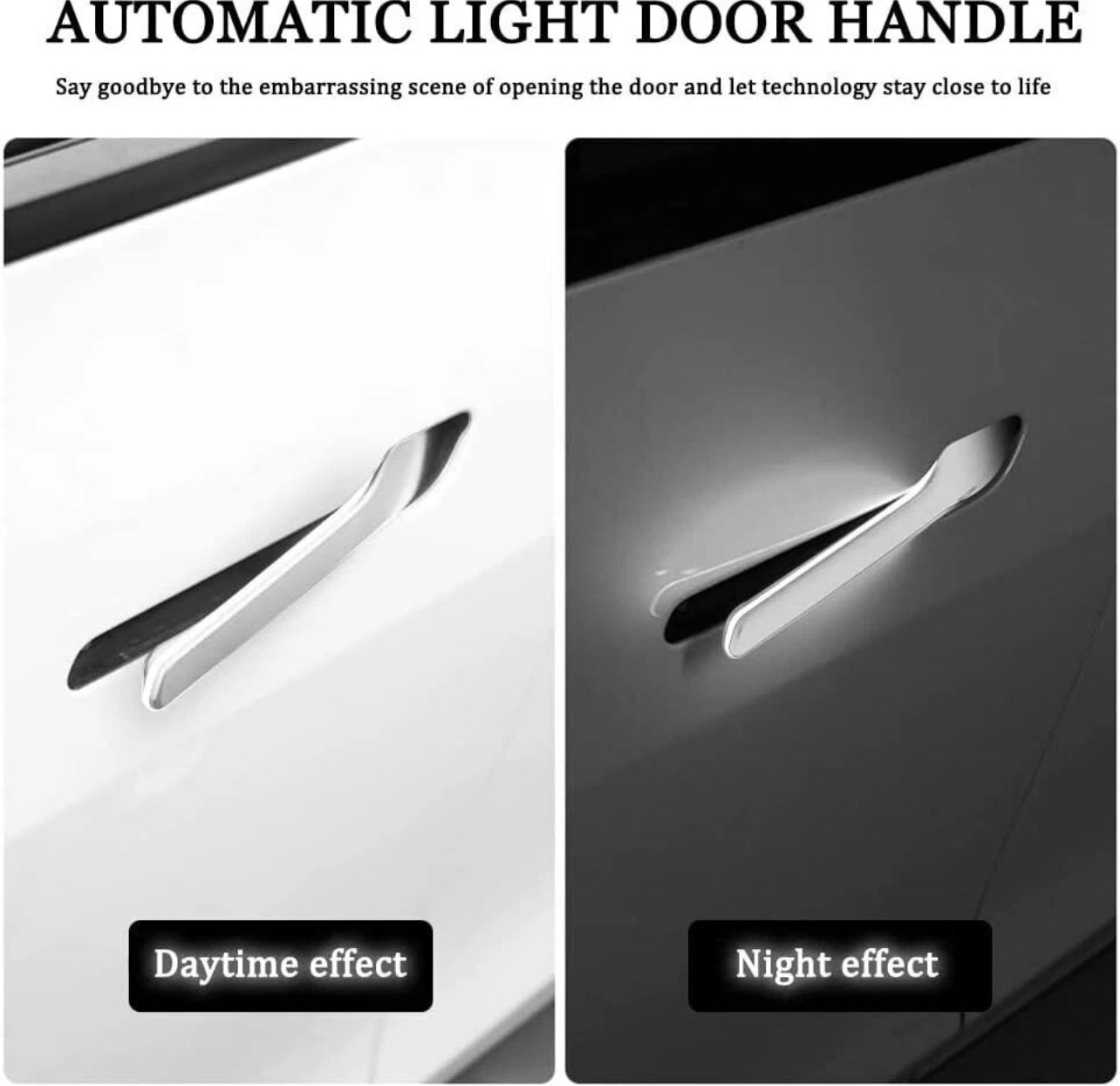 Tesla Model 3 & Y wireless coloured Electric door Handles