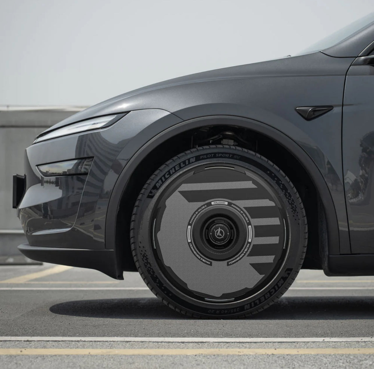 HALODISC 2 Wheel Covers for Tesla Model Y Juniper 19" Crossflow Wheels丨H-Industry