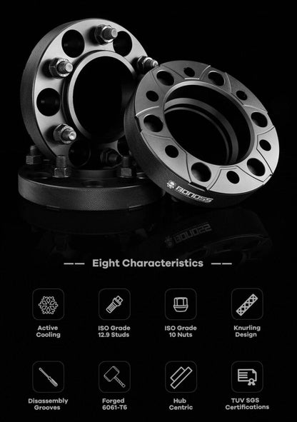 Forged Wheel Spacers for 2024-2025 BYD Leopard 5  Kit