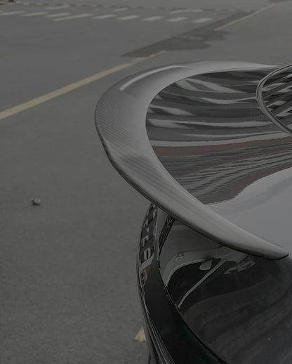Haloblk Carbon Fiber Rear Spoiler for Tesla Model Y juniper