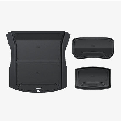 Haloblk Front and Lower Trunk Mat for Tesla Model 3 Highland
