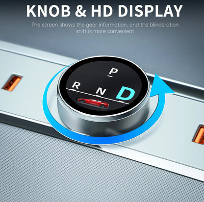 Smart Rotating Gear Shift Dock USB Hub For Tesla Model Y Juniper 2025+