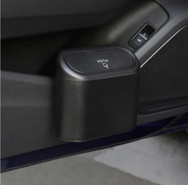 car trash can
