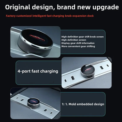 Smart Rotating Gear Shift Dock