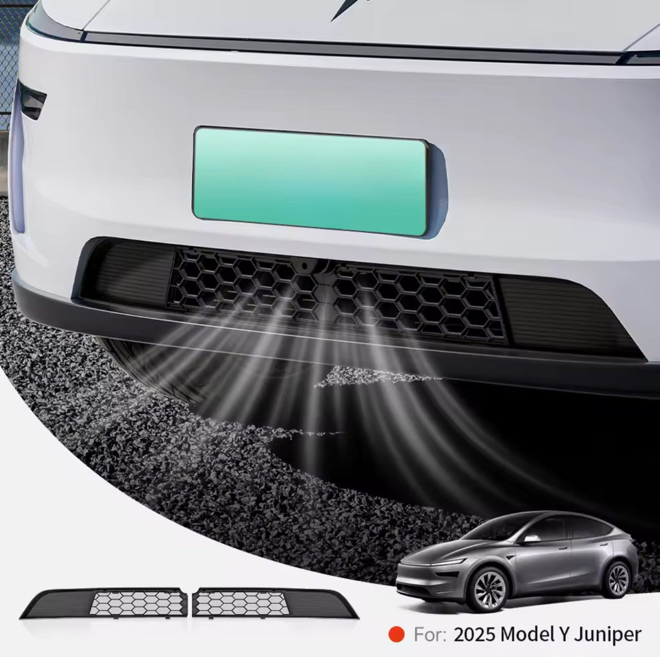 Inlet Grill model Y 2025