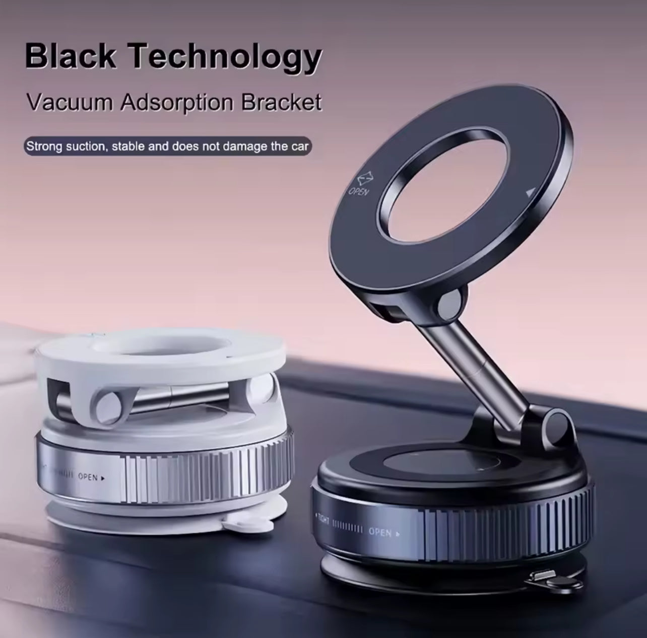Metal Magnetic Car Phone Holder