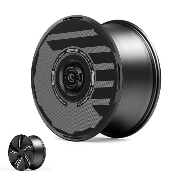 Tesla Model Y Juniper HALODISC wheel covers
