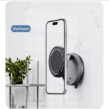 Magnetic Vacuum Car Phone Holder