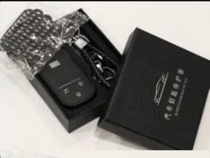 Rox 01 leather car key cover