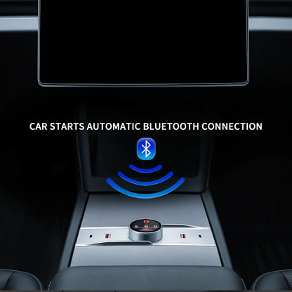 Smart Rotating Gear Shift Dock USB Hub For Tesla Model Y Juniper 2025+