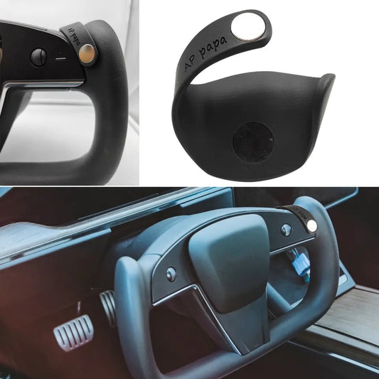 APpapa Assisted For Tesla Model S X FSD AP Yoke Steering Wheel Must-have Accessories 2020-2024