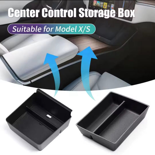 2 Console/Armrest Flocked Storage S/X 2022+