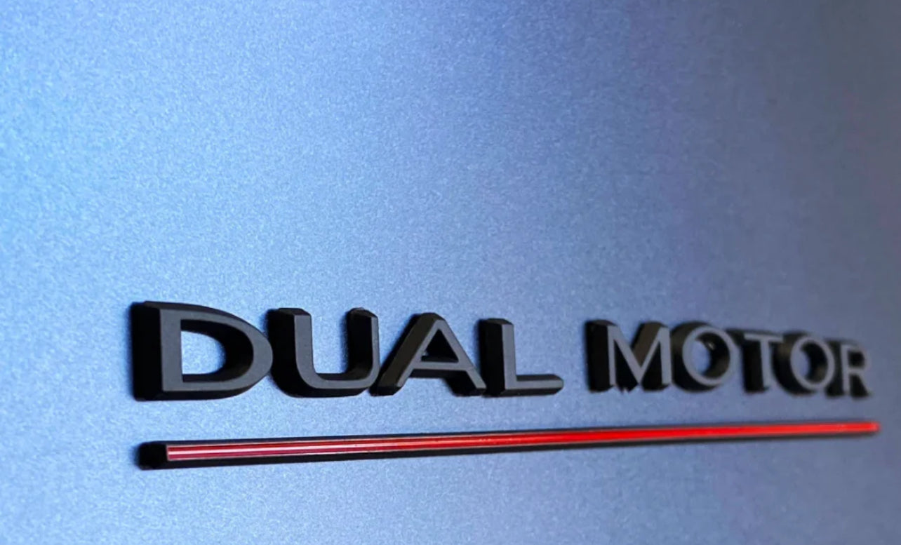 Dual Motor Emblem