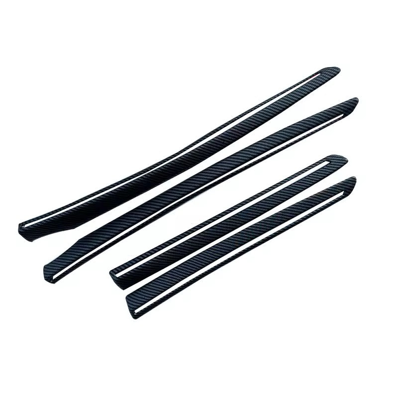 Tesla Model Y door panel carbon fiber accessory