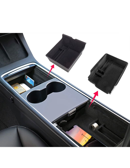 Carwinner Central Console Organizing Tray for Tesla 3/Y