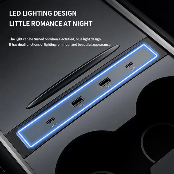 4-in-1 USB LED Charging
